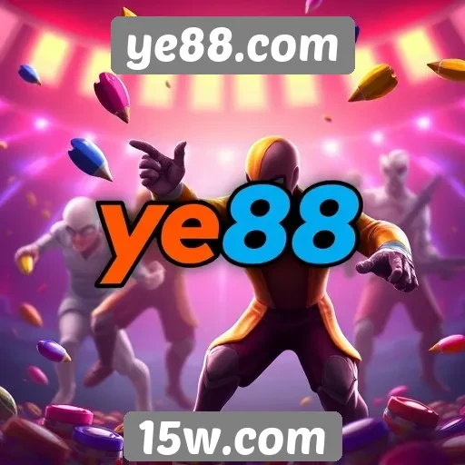 Variedade de jogos disponíveis em ye88.com